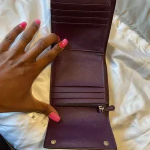 Michael Kors | Bags | Used Royal Purple Soft Leather Michael  display picture 3